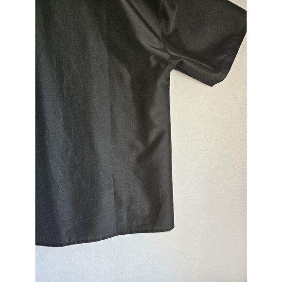 ELVIS PRESLEY Button Up Shirt Men's Size XL , Black‎ and White, Embroidered - Picture 12 of 16